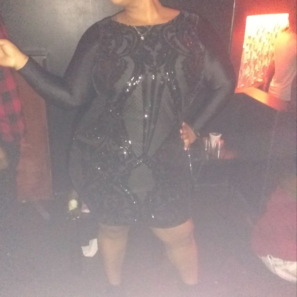 Body con dress custom made